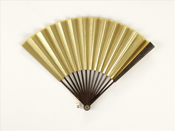 清人花卉　成扇