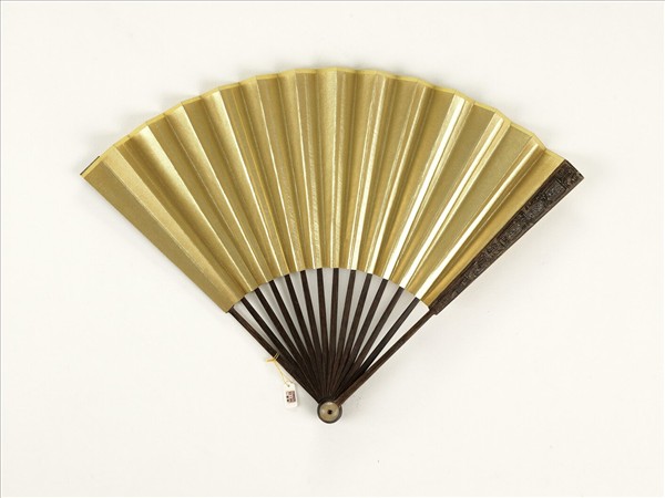 清人花卉　成扇