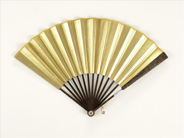 清人花卉　成扇