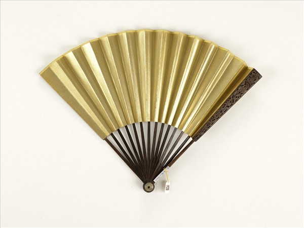 清人花卉　成扇