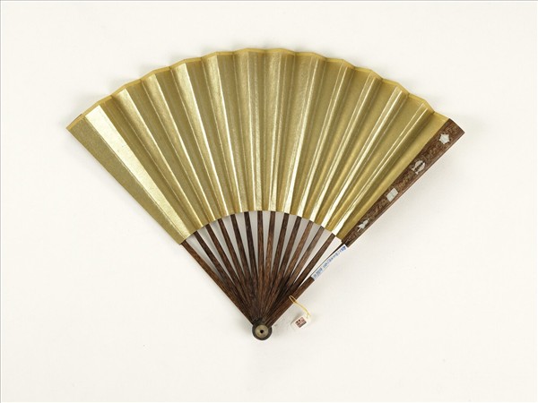 清人花卉　成扇