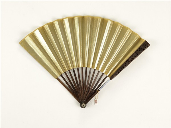 清人花卉　成扇