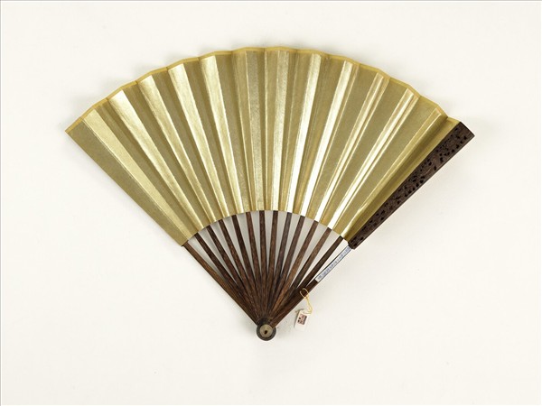 清人花卉　成扇