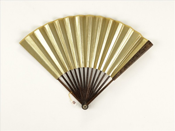 清人花卉　成扇