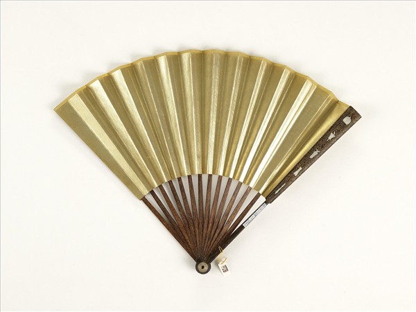 清人花卉　成扇