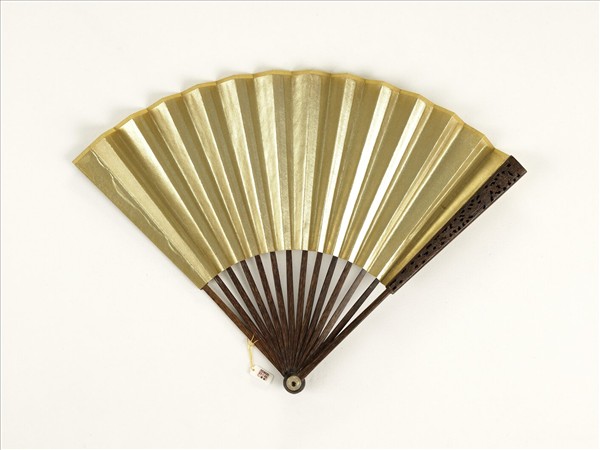 清人花卉　成扇