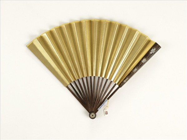 清人花卉　成扇