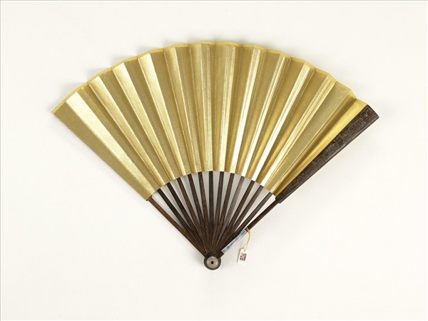 清人花卉　成扇