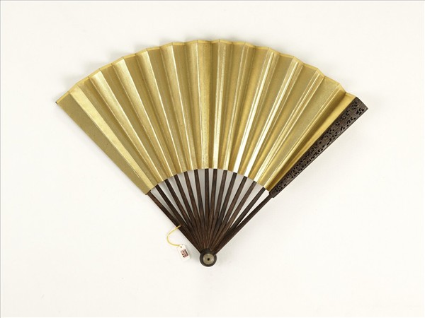 清人花卉　成扇