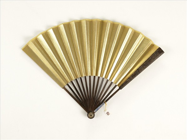 清人花卉　成扇