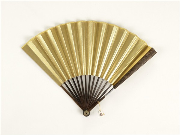 清人花卉　成扇