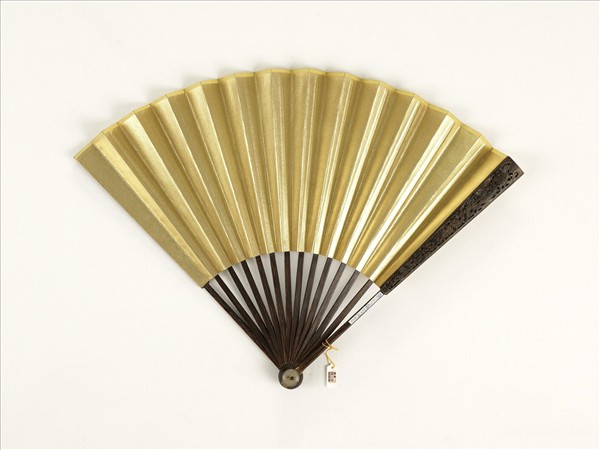 清人花卉　成扇