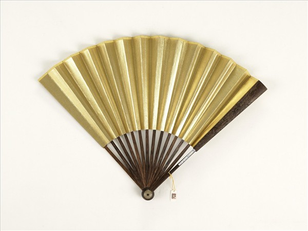 清人花卉　成扇