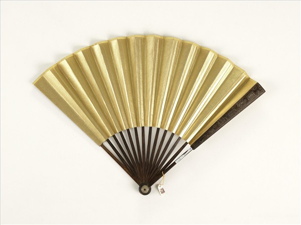 清人花卉　成扇