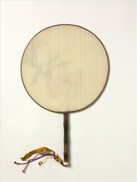 清人花卉　成扇