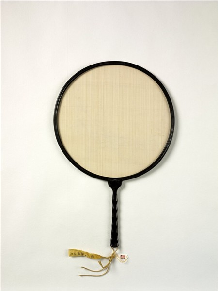 清人畫梅　成扇