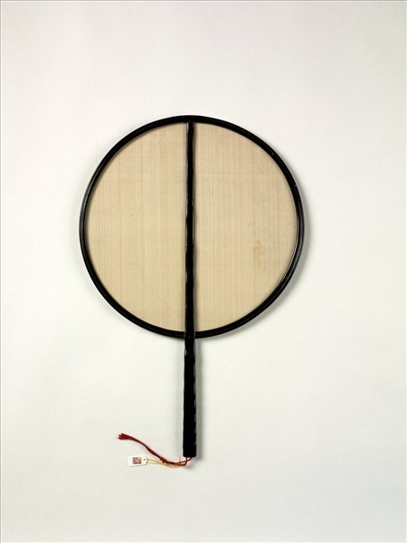 清人畫蘭　成扇