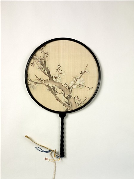 清蓋暹畫梅　成扇