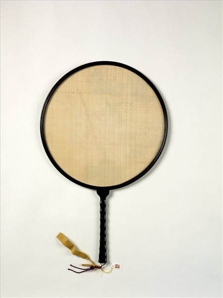 清蓋暹花卉　成扇