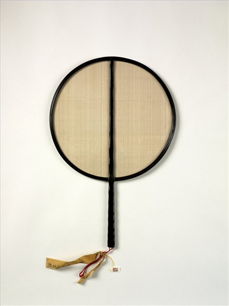 清人花卉　成扇