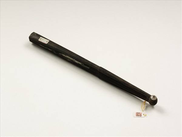 清倪承寬書鍾繇帖清人畫花卉　成扇　倪承寬書鍾繇帖