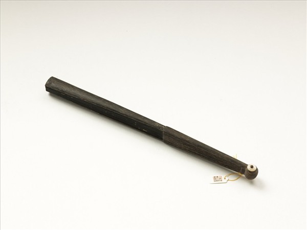 清王杰書御製題扇詩箑頭寫梅偶題等四首　成扇