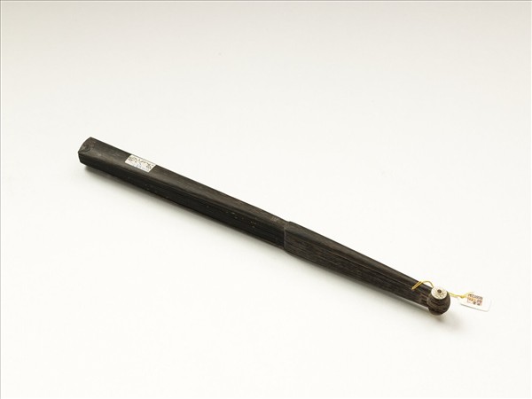 清王杰書御製題扇詩題藏經紙扇等三首　成扇