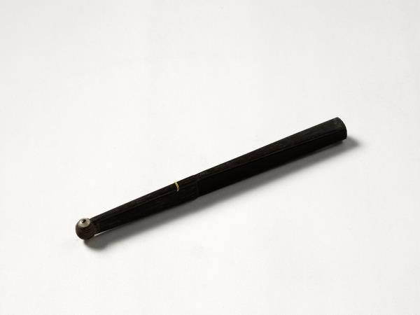 清梁國治書乾隆御製題帝王經世圖譜等五首　成扇