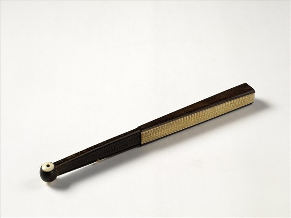 清人花鳥　成扇