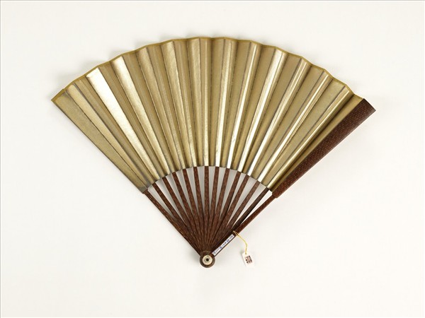 清人花鳥　成扇