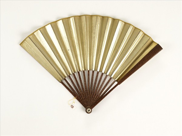 清人花鳥　成扇