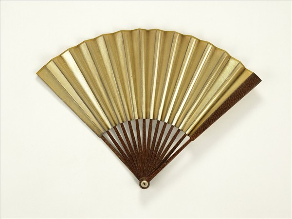 清人花鳥　成扇