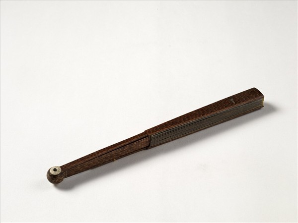 清人花鳥　成扇