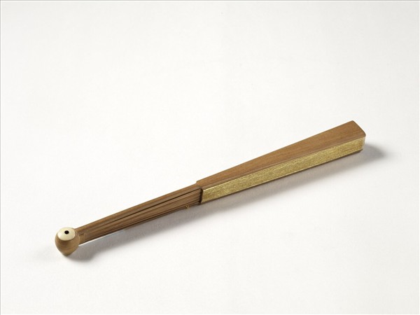 清人花鳥　成扇