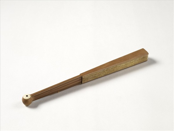 清人花鳥　成扇