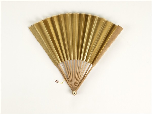 清人花鳥　成扇