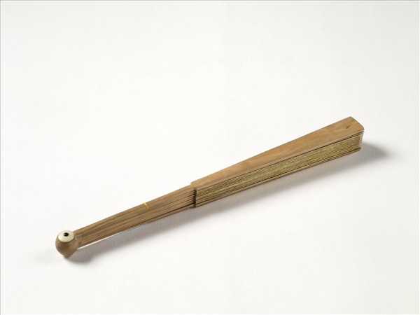 清人花鳥　成扇