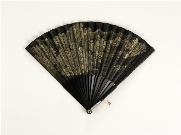 清人山水　成扇