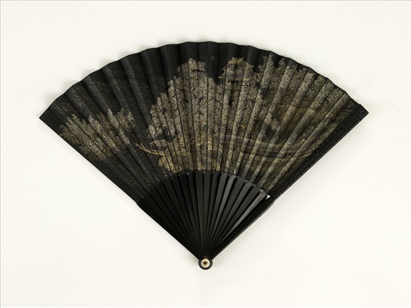 清人山水　成扇