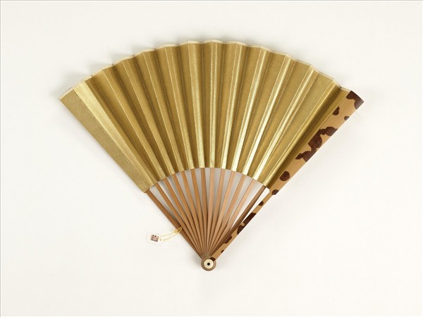 清人花鳥　成扇