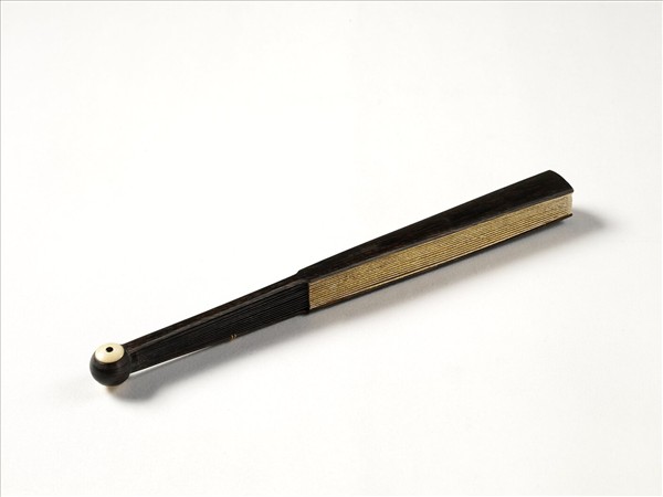 清人花鳥　成扇