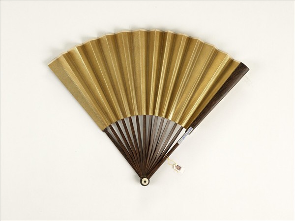 清人花鳥　成扇