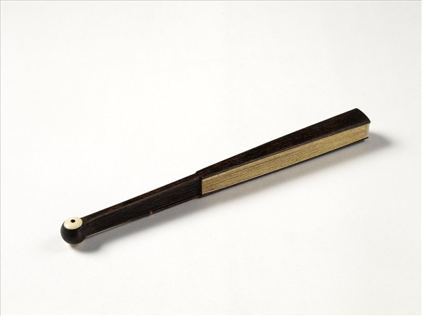 清人花鳥　成扇