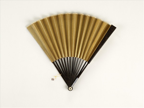 清人花鳥　成扇