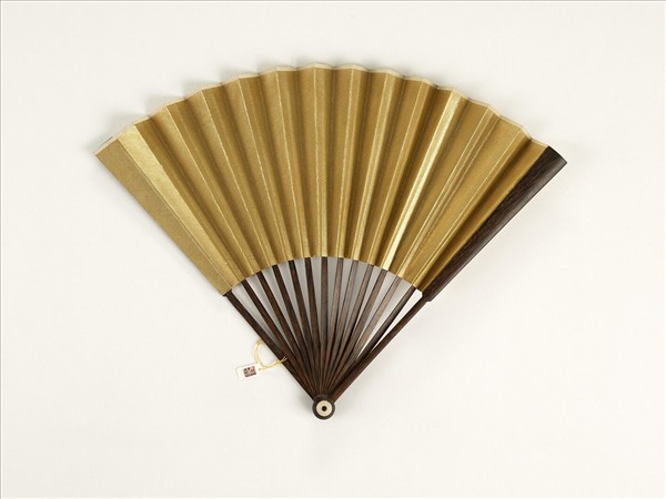 清人花鳥　成扇