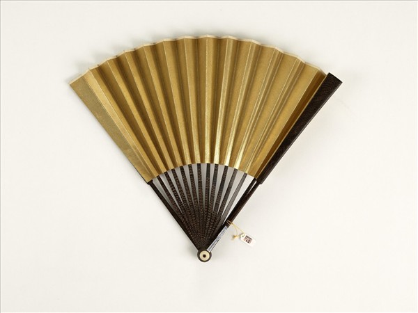 清人花鳥　成扇