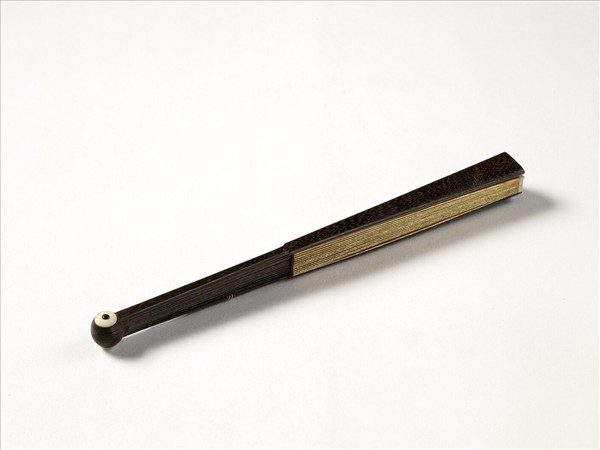 清人花鳥　成扇