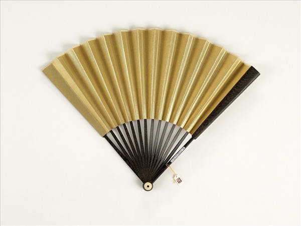 清人花鳥　成扇