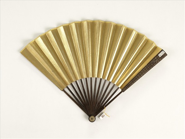 清人花卉　成扇