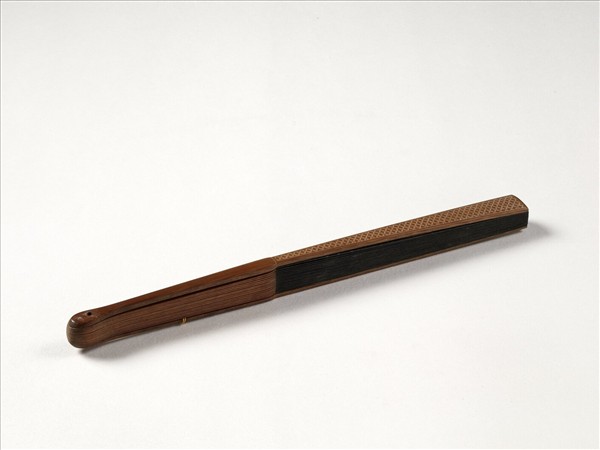 清永琰書乾隆御製題樂壽堂汪承霈畫花卉　成扇　永琰書乾隆御製題樂壽堂